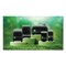 San Jamar Ecological Green Towel Dispenser, 12.49in x 8.6in x 12.82in, Black T950REBK - alternate 3